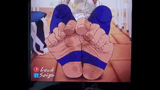 Rumi Usagiyama’s feet cum tribute